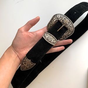 Free people Black Rock Western belt
